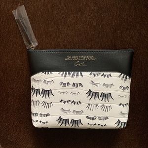 Estée Lauder cosmetics makeup zip bag